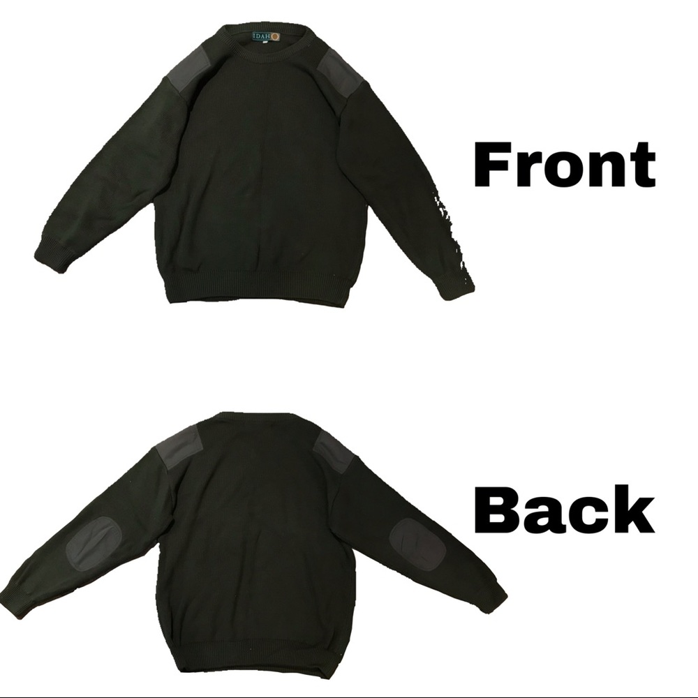 Green Kaki Baggy Sweatshirt | skater style